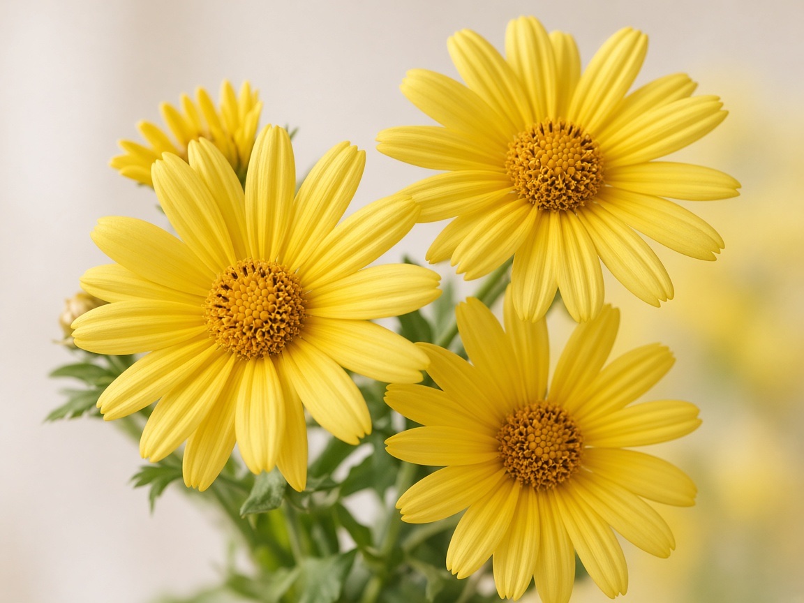 黄色いデイジーの花